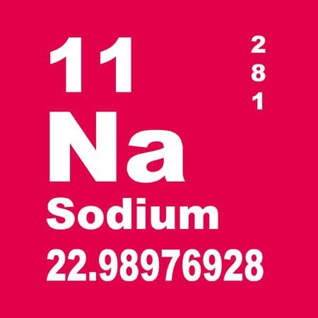 sel, sodium